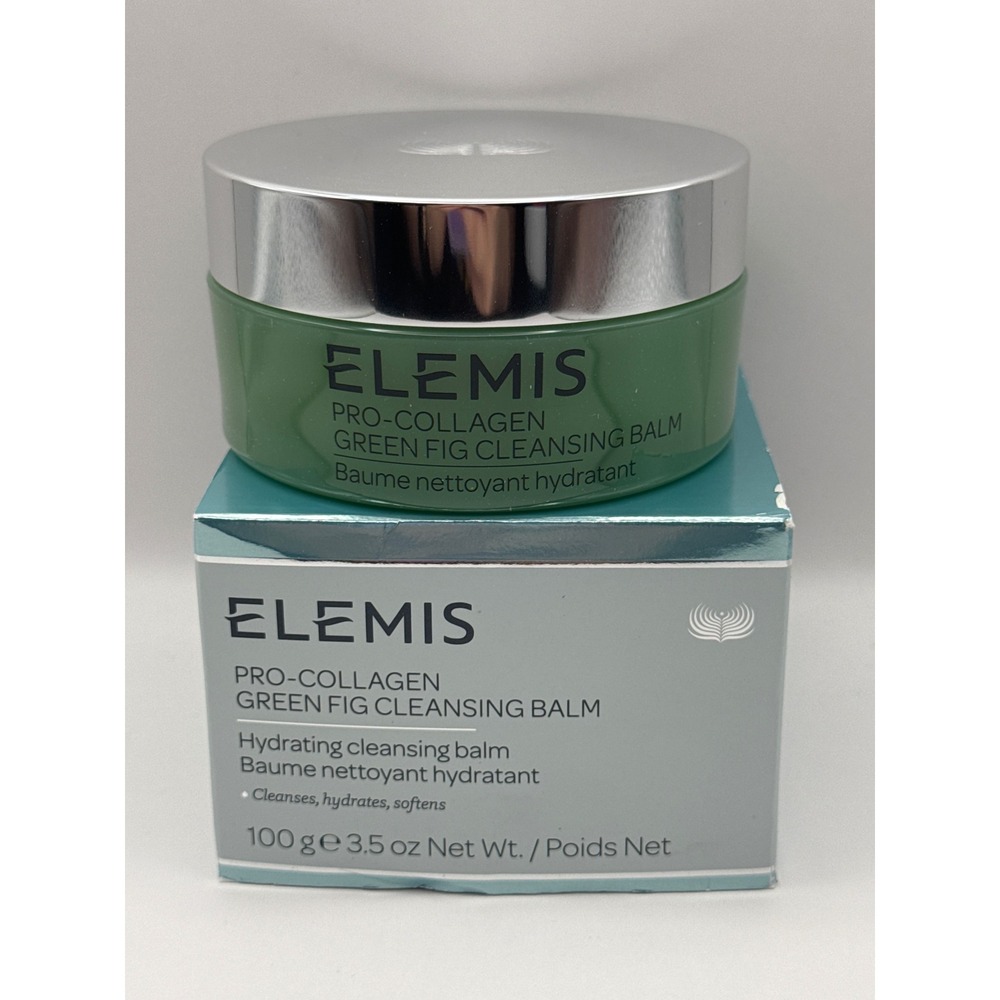 Elemis Green Fig Pro-Collagen Cleansing Balm Women 3.5oz Hydrating BNIB